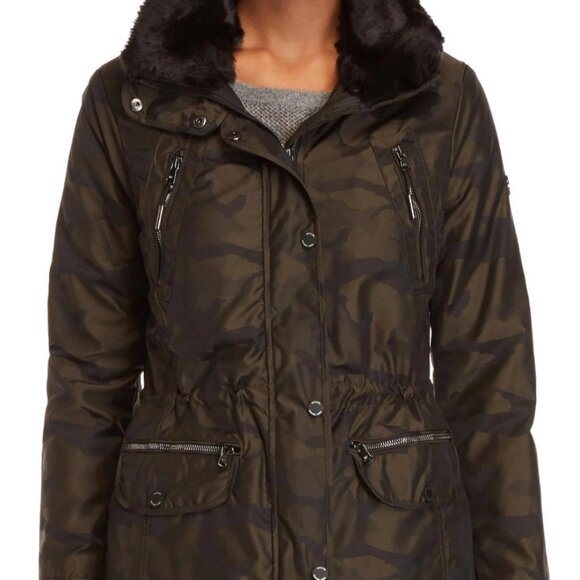 Michael Kors Jackets & Blazers - Michael Kors Faux-fur Hooded Coat